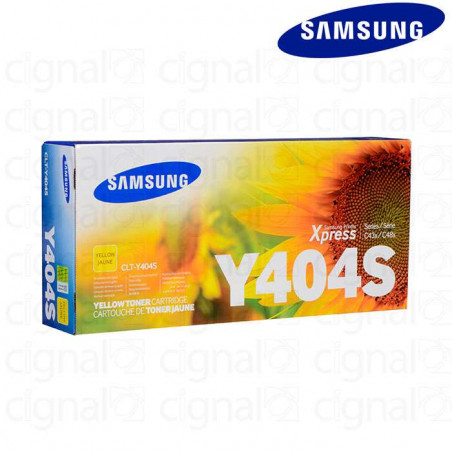 Cartucho Toner Samsung CLT-Y404S Amarillo