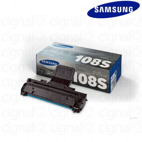 Cartucho Toner Samsung MLT-D108S Negro y Drum