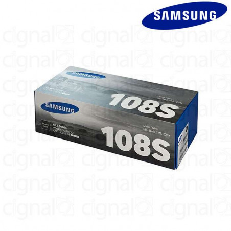 Cartucho Toner Samsung MLT-D108S Negro y Drum