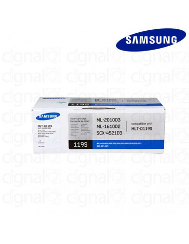 Cartucho Toner Samsung MLT-D119S Negro