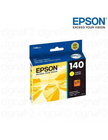 Cartucho EPSON  T140420-AL Amarillo Para TX560WD/X620FWD