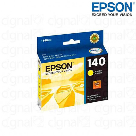 Cartucho EPSON  T140420-AL Amarillo Para TX560WD/X620FWD