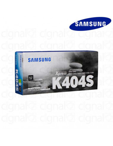 Cartucho Toner Samsung CLT-K404S Negro
