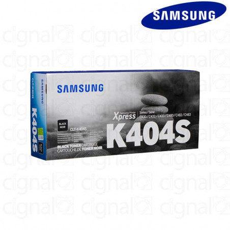 Cartucho Toner Samsung CLT-K404S Negro