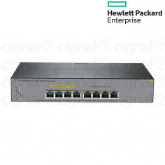 Switch HP 1920S 8G (JL383A) de 8 Puertos Giga Poe+ 2