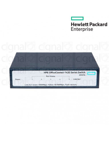 Switch HP 1420-5G (JH327A) de 5 Puertos No Administrado Switch HP 1420-5G (JH327A) de 5 Puertos No Administrado