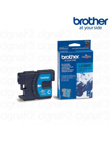 Cartucho de tinta Brother LC 980C Cyan