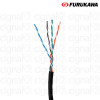 Cable Furukawa UTP Cat. 5e Exterior Negro x 1Mts.