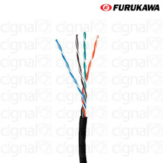Cable Furukawa FTP Cat. 5e Exterior Negro x 1Mts. 2