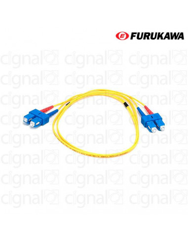 Patch Cord Duplex Furukawa OM4 SC-UPC/SC-UPS 2,5 Mts