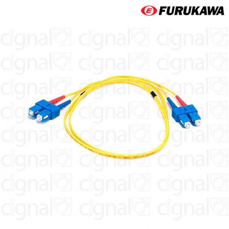 Patch Cord Duplex Furukawa OM4 SC-UPC/SC-UPS 2,5 Mts