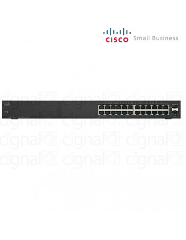 Switch Cisco SG110-24 Small Business 24 Puertos 10/100/1000 Switch Cisco SG110-24 Small Business 24 Puertos 10/100/1000