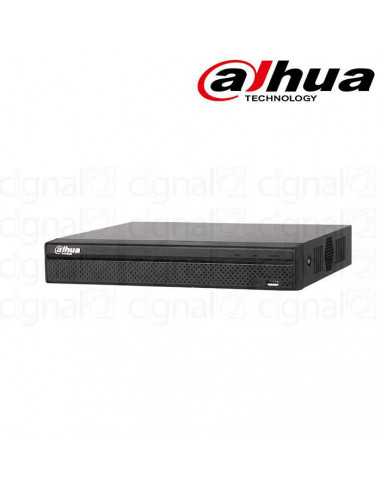 NVR DAHUA GRAB.4CAN. HASTA 6MP 1 SATA PORT