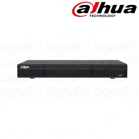 NVR DAHUA GRAB.8CAN. HASTA 8MP 2 SATA PORTS