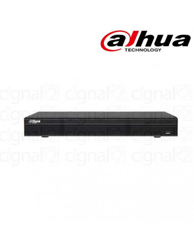 NVR DAHUA GRAB.8CAN. HASTA 8MP 2 SATA PORTS