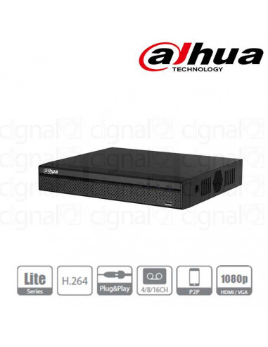 DVR DAHUA GRAB.16CAN. 1MP 1 SATA PORT