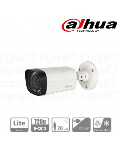 HDCVI DAHUA BULLET 1MP LENT 3,6MM IR 20MTS IP67