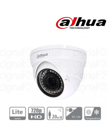 HDCVI DAHUA DOMO 1MP LENT 3,6MM IR 20MTS IP67