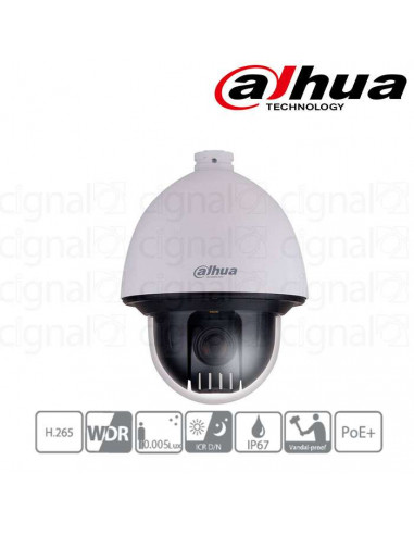 CAM.IP DAHUA DOMO PTZ 1MP 31X IP67/IK10