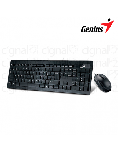 Teclado y Mouse Genius SlimStar C130 USB