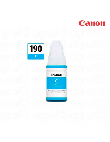 Botella de Tinta Canon GI-190Y Amarillo