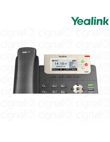 Teléfono IP Yealink SIP-T23G POE de 3 líneas