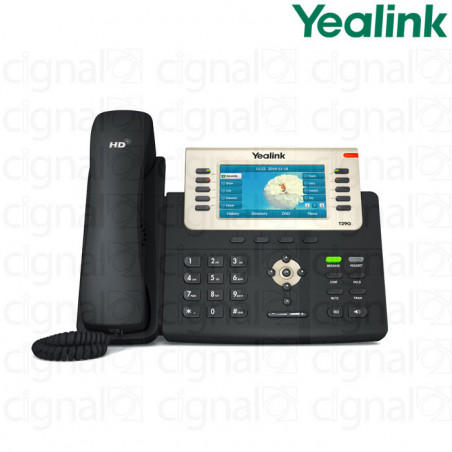 Teléfono IP Yealink SIP-T29G POE de 16 líneas