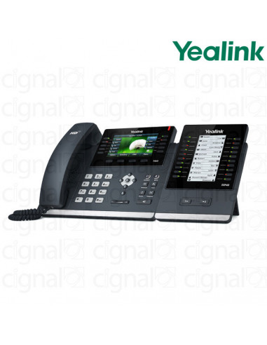 Teléfono IP Yealink SIP-T46G POE de 16 líneas