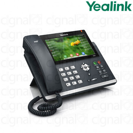 Teléfono IP Yealink SIP-T48G POE de 16 líneas