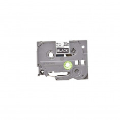 Cinta Brother TZe-325 Blanco / Negro 9 mm de ancho x 8 m de largo - Laminada 2