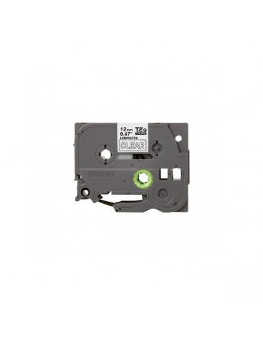 Cinta Brother TZe-135 Blanco / Transparente 12 mm de ancho x 8 m de largo - Laminada Cinta Brother TZe-135 Blanco / Transparente 12 mm de ancho x 8 m de largo - Laminada