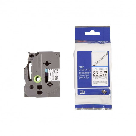 Cinta Tubular Brother HSE-251 Termocontraíble 23.6mm x 1.5m Cinta Tubular Brother HSE-251 Termocontraíble 23.6mm x 1.5m