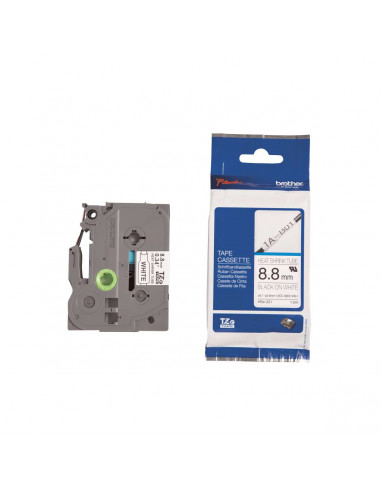 Cinta Tubular Brother HSE-221 Termocontraíble 8.8mm x 1.5m