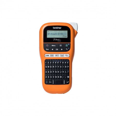 Rotuladora Brother PT-E110VP de operación manual