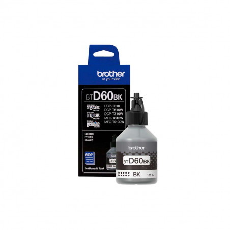 Botella de Tinta Brother BTD60BK Negro Original
