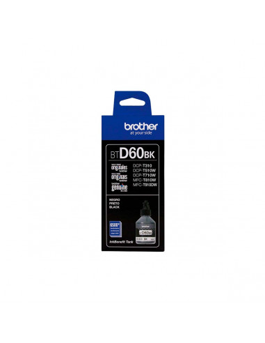 Botella de Tinta Brother BTD60BK Negro Original