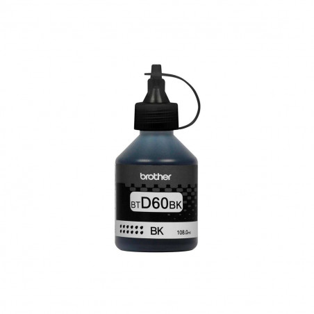 Botella de Tinta Brother BTD60BK Negro Original