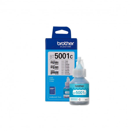 Botella de tinta Brother BL5001C Cyan Original
