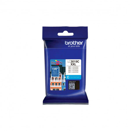 Cartucho De Tinta Brother LC3019C XXL Cian Original