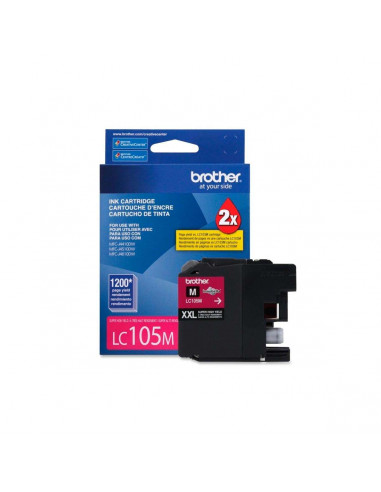 Cartucho de tinta Brother LC105M XXL Magenta