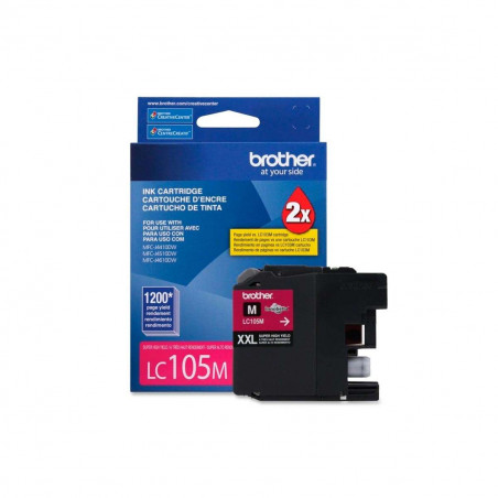 Cartucho de tinta Brother LC105M XXL Magenta