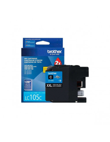 Cartucho de tinta Brother LC105C XXL Cyan