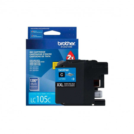 Cartucho de tinta Brother LC105C XXL Cyan