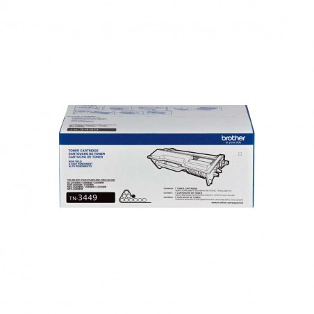 Cartucho Tóner Brother TN-3449 Negro Original