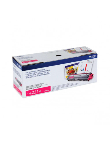Cartucho Tóner Brother TN-221M Magenta Original Cartucho Tóner Brother TN-221M Magenta Original