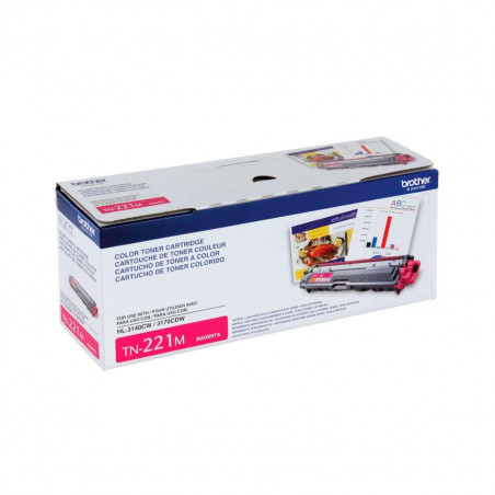 Cartucho Tóner Brother TN-221M Magenta Original Cartucho Tóner Brother TN-221M Magenta Original