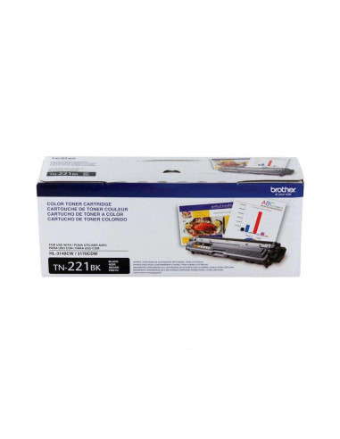 Cartucho Tóner Brother TN-221 Negro Original