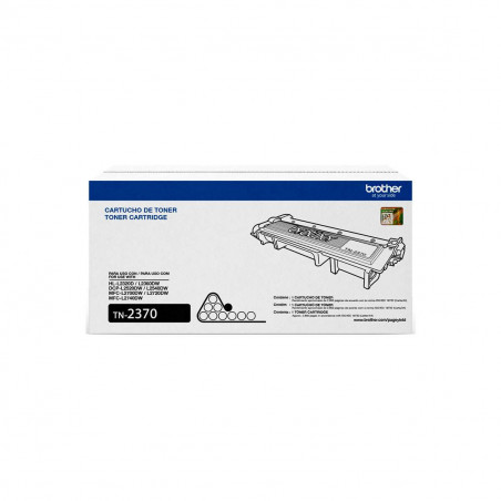 Cartucho Tóner Brother TN-2370 Negro Original