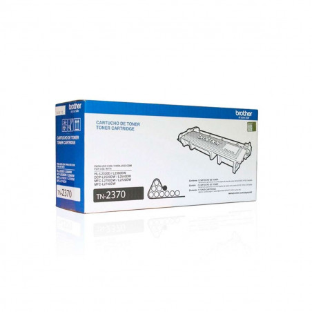 Cartucho Tóner Brother TN-2370 Negro Original