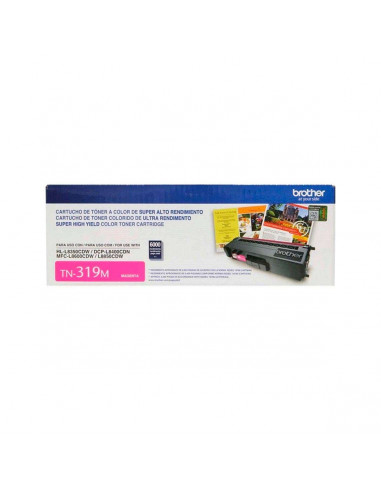 Cartucho Tóner Brother TN-319M Magenta Original